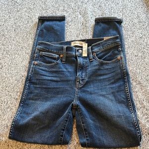 NWT Madewell 10” High-Rise Skinny Jeans